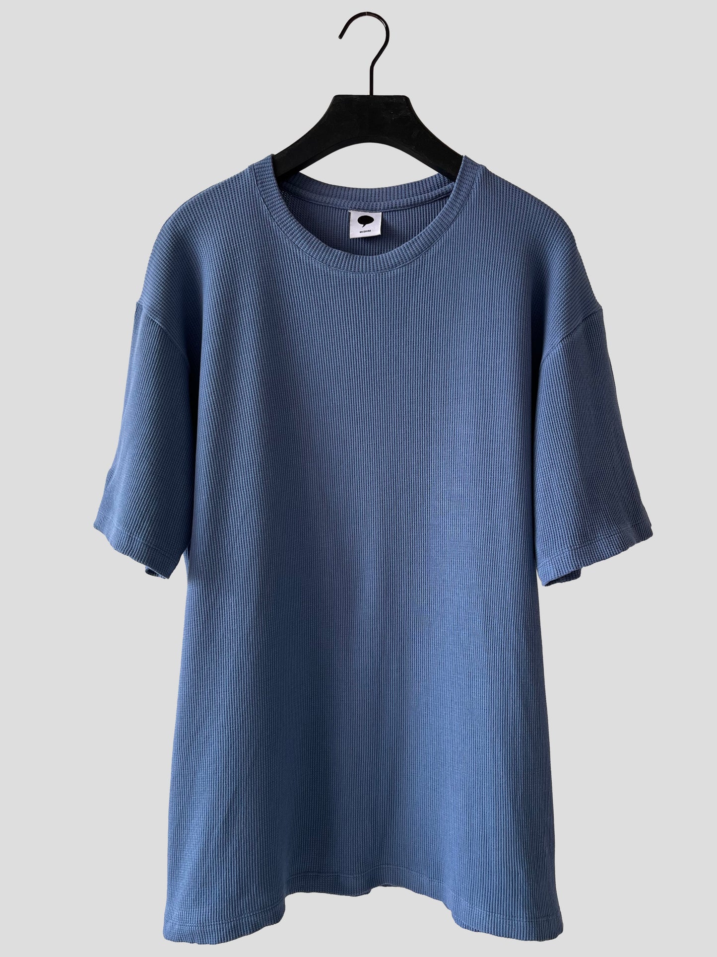 PE Loose Fit - Waffle Steel Blue