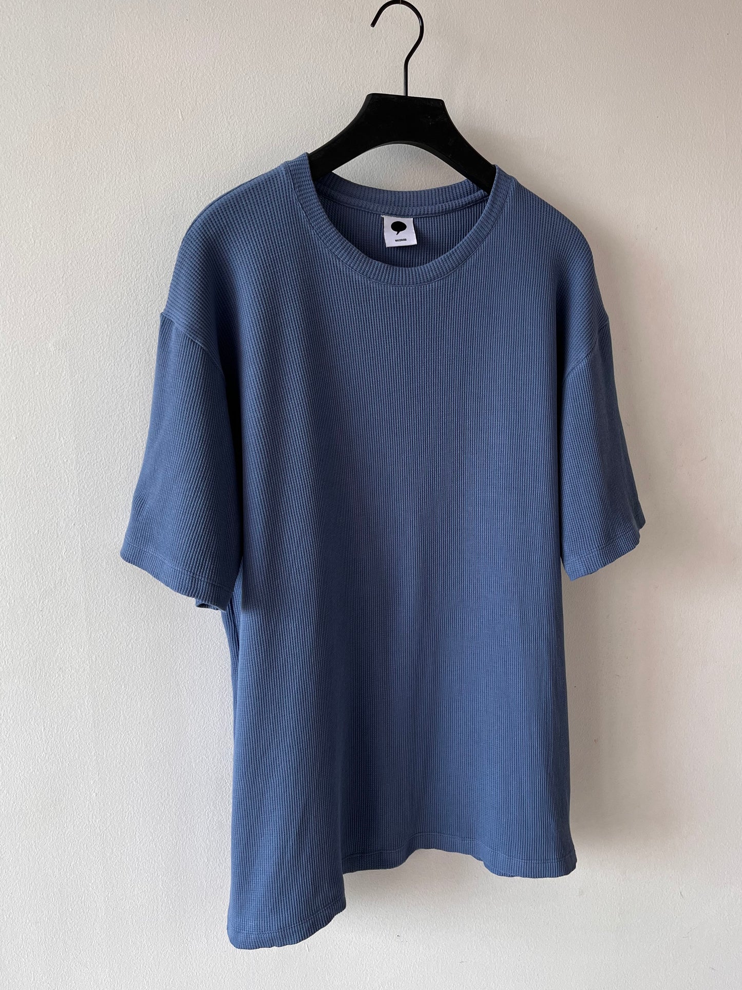 PE Loose Fit - Waffle Steel Blue