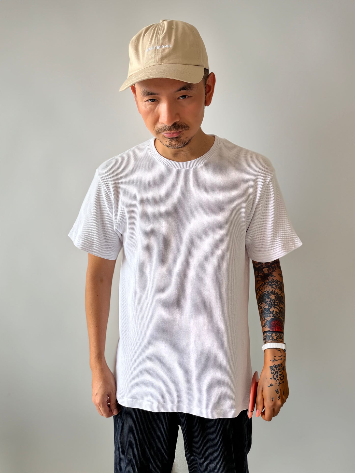 PE Loose Fit - Waffle White