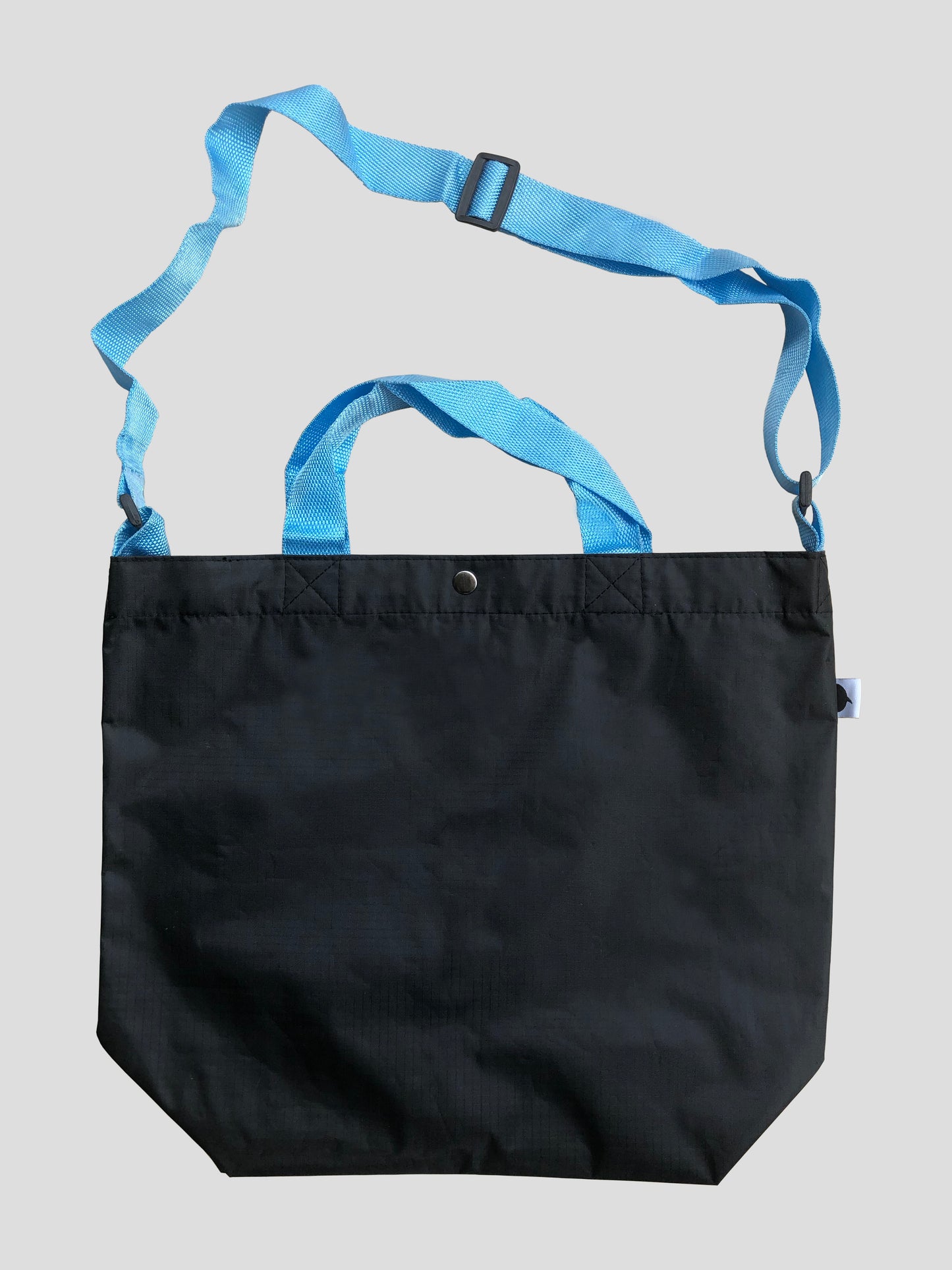 Messenger Tote Bag - Black