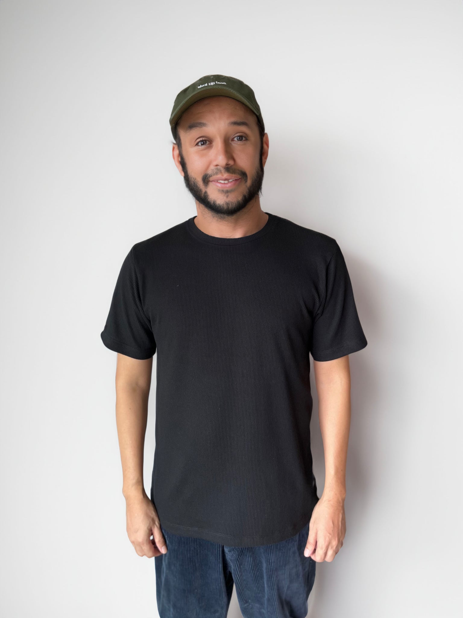 PE Loose Fit - Waffle Black