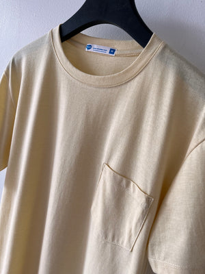 Basic Pocket Tees - Heather Buttermilk